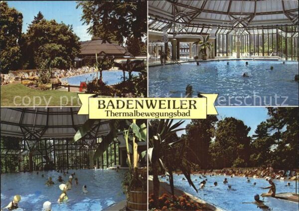 Badenweiler Thermalbewegungsbad Innen- und Ausenbec