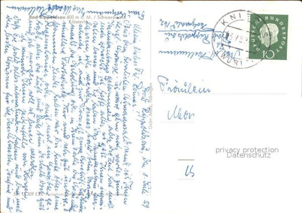 Bad Rippoldsau Schwarzwald Fliegeraufnahme Klösterle – Bild 2