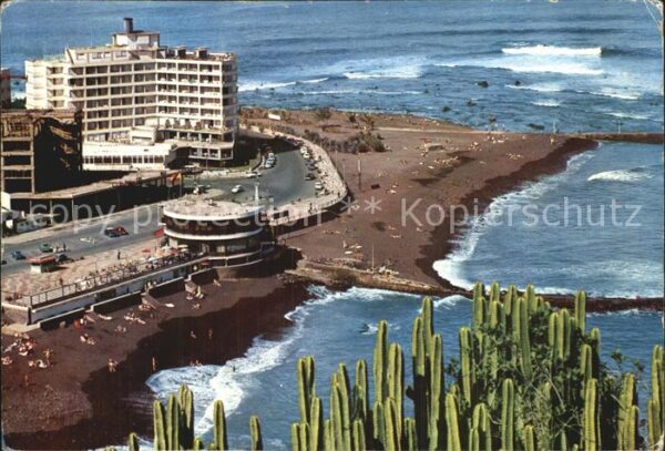 Puerto de la Cruz Fliegeraufnahme Grand Hotel