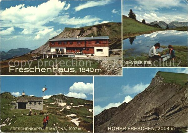 Hoher Freschen Gäviser See Freschenkapelle Matona