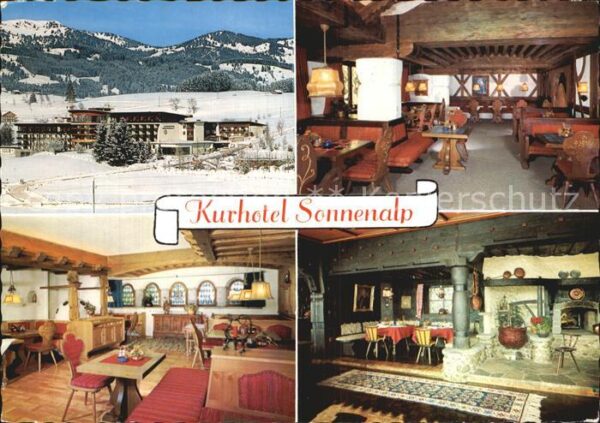 Sonthofen Oberallgaeu Kurhotel Sonnenalp