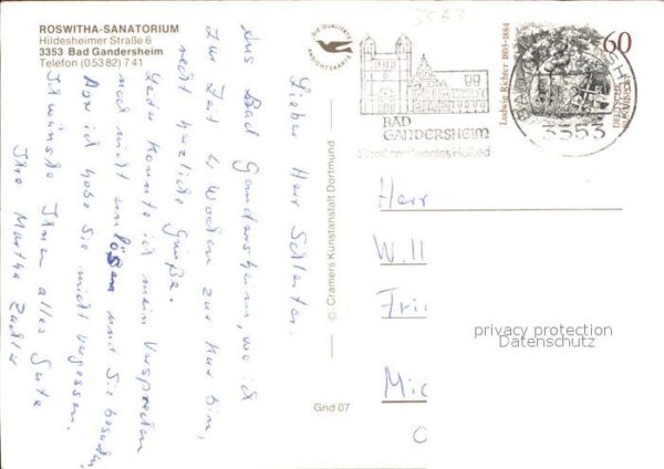 Bad Gandersheim Roswitha-Sanatorium – Bild 2