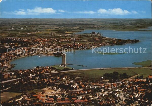 Schleswig Schlei Fliegeraufnahme