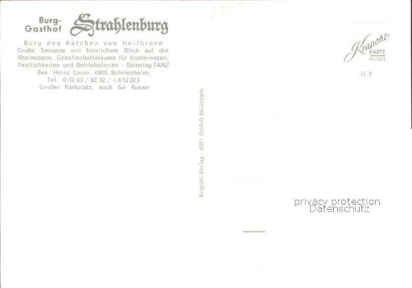 Heilbronn Neckar Strahlenburg Fliegeraufnahme – Bild 2