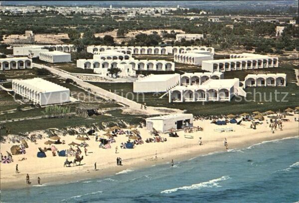 SOUSSE  Tunesie Hotel Alyssa Fliegeraufnahme Strand