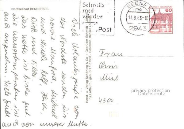 Bensersiel Fliegeraufnahme – Bild 2