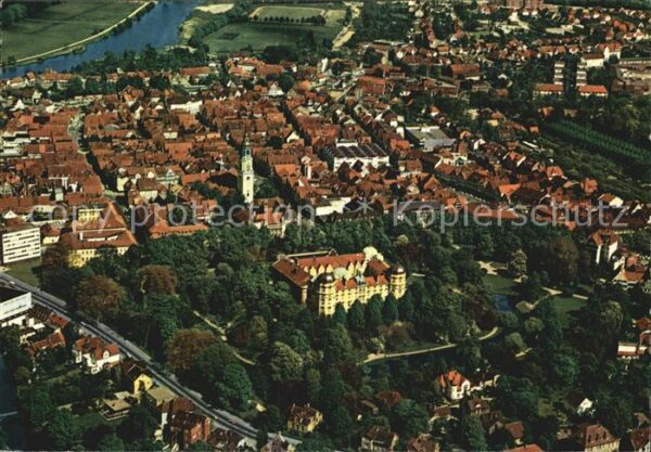 Celle Niedersachsen Schloss Fliegeraufnahme