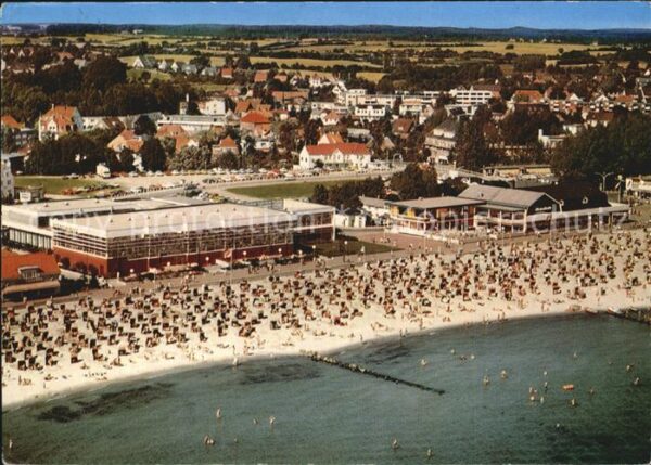 Groemitz Ostseebad Strand Fliegeraufnahme
