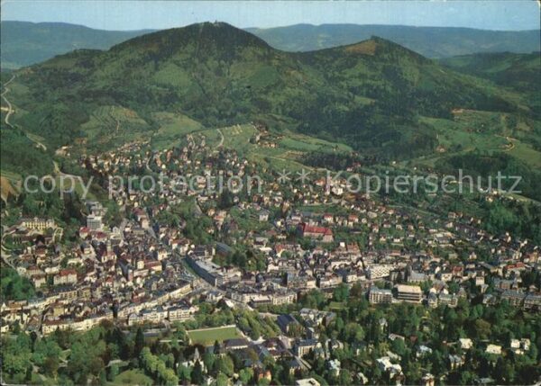 Baden-Baden Fliegeraufnahme