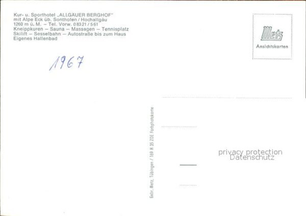 Sonthofen Oberallgaeu Kur- und Sporthotel Allgäuer Berghof – Bild 2