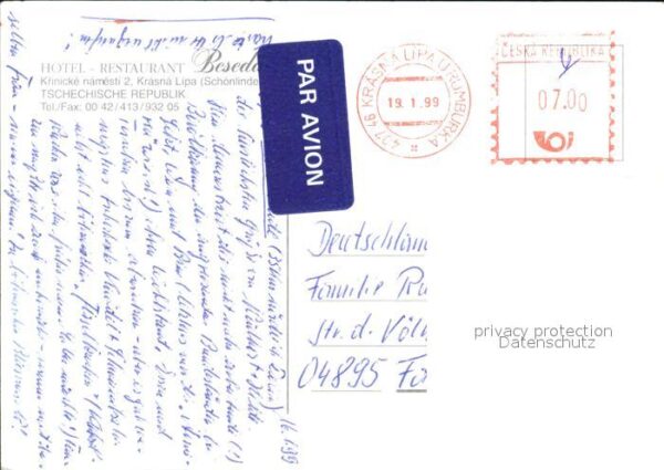 Schoenlinde Tschechien Hotel Retaurant Beseda – Bild 2
