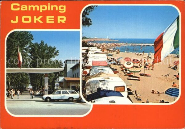 Cavallino Venezia Camping Joker Einfahrt und Strand