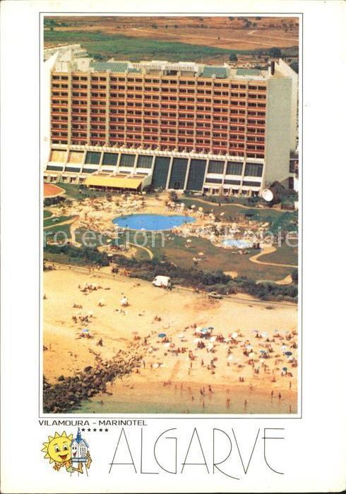 Quarteira Vilamoura Marinotel Fliegeraufnahme