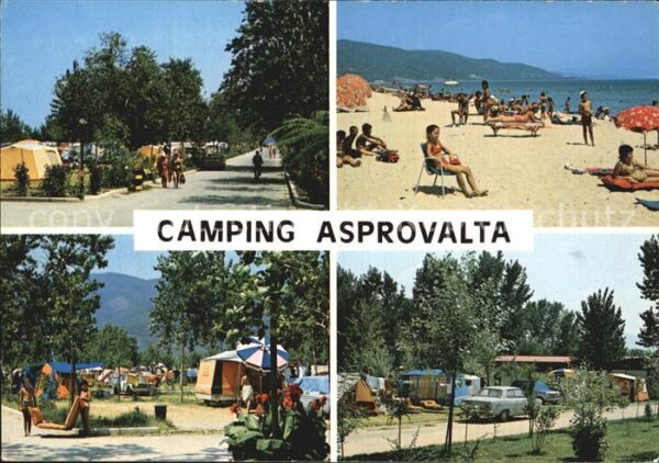 Asprovalta Campingplatz Strand