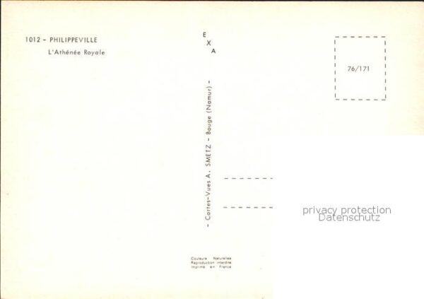 Philippeville Belgien L_Athenee Royale – Bild 2