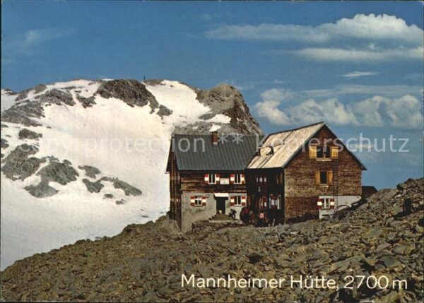 Brand Bludenz Mannheimer Hütte