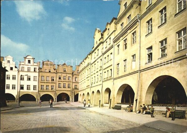 Jelenia Gora Hirschberg Schlesien Zabytkowe kamieniczki