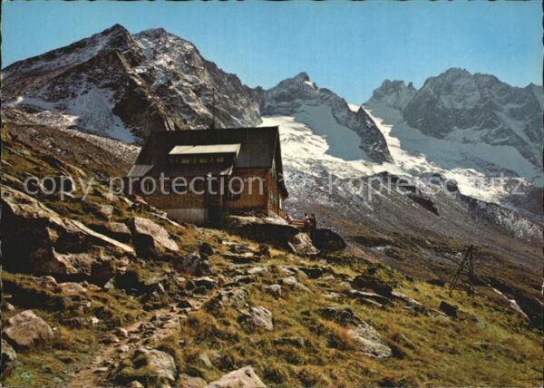 Kasseler Huette Grüne Wand Spitze Keilbachspitze
