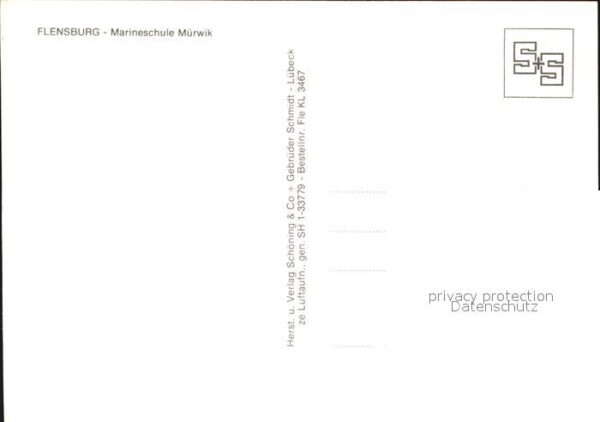 Flensburg Marineschule Mürwik Fliegeraufnahme – Bild 2