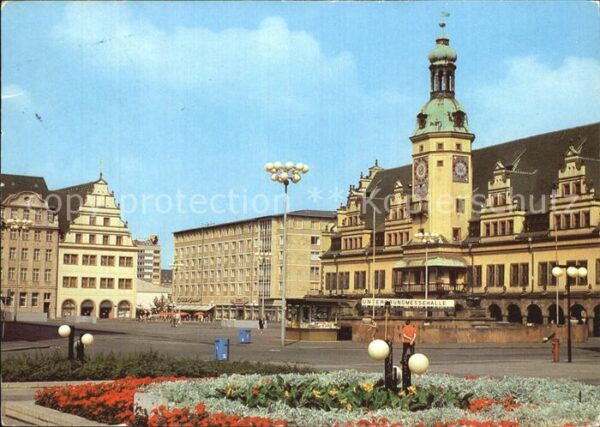 Leipzig Markt Rathaus