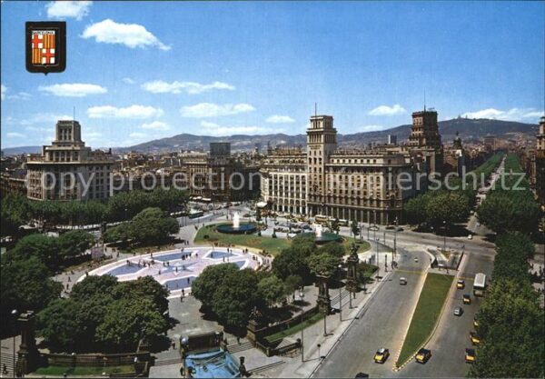 Barcelona Cataluna Plaza de Cataluna Paseo de Gracia