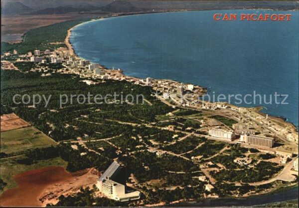 Can Picafort Mallorca Fliegeraufnahme