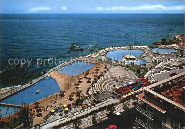 Puerto de la Cruz Martiane Künste Pools