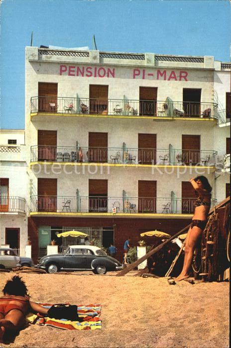 Blanes Pension Pi Mar Strand