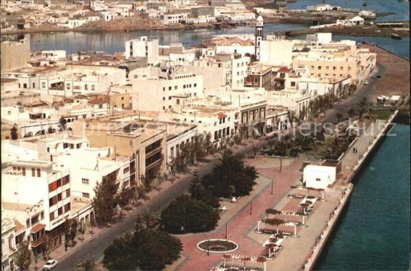 Arrecife Seepromenade Fliegeraufnahme