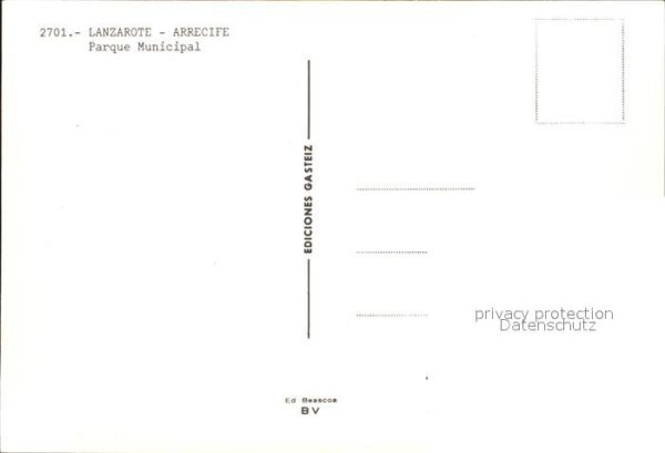 Lanzarote Kanarische Inseln Parque Municipal – Bild 2