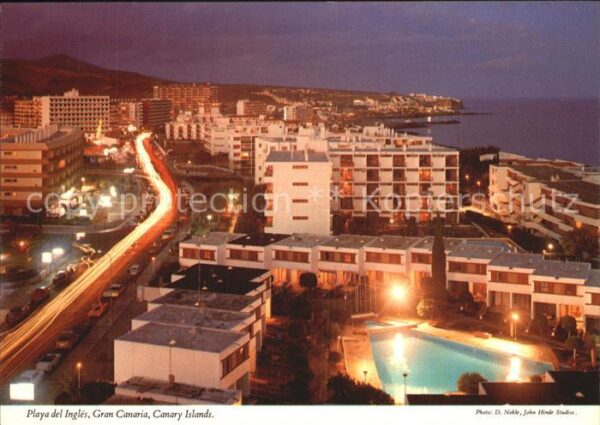 Playa del Ingles Fliegeraufnahme Hotels