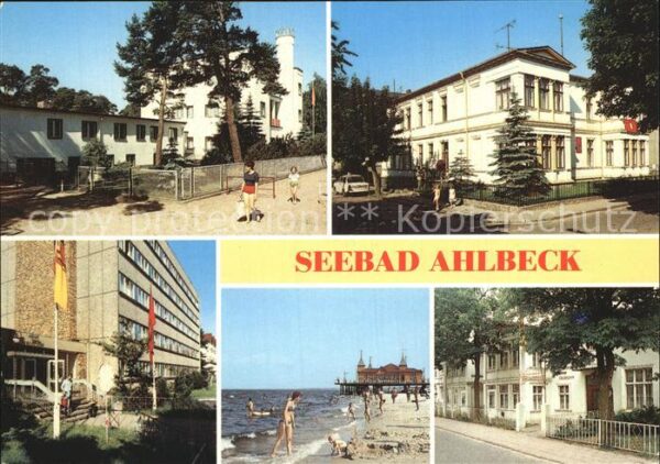 Ahlbeck Ostseebad Ferienheime Waldeck Willi-Bredel Max-Kr