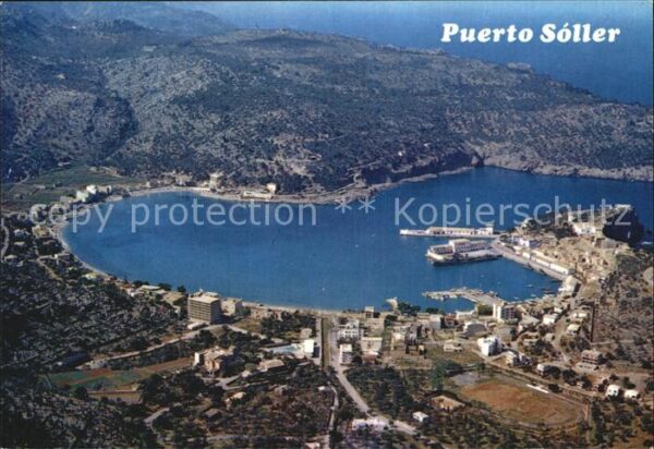 Soller Mallorca Fliegeraufnahme Puerto