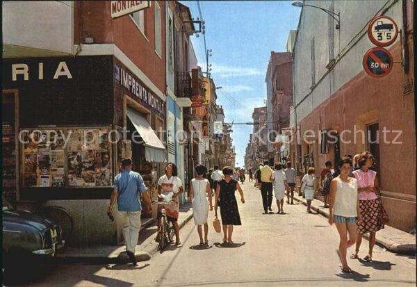Malgrat de Mar Einkaufsstrasse