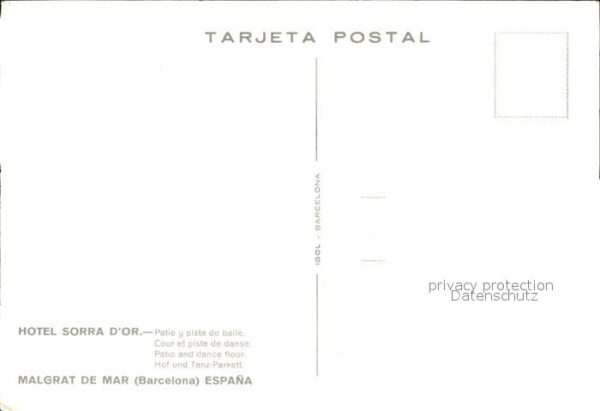 Malgrat de Mar Hotel Sorra D`Or Lounge – Bild 2