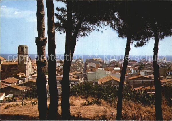 Malgrat de Mar Ortspartie mit Kirche