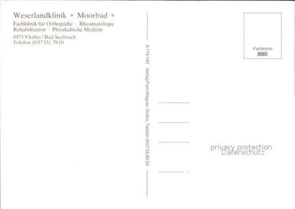 Bad Seebruch Weserlandklinik Moorbad – Bild 2