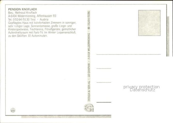 Wildermieming Pension Knoflach – Bild 2