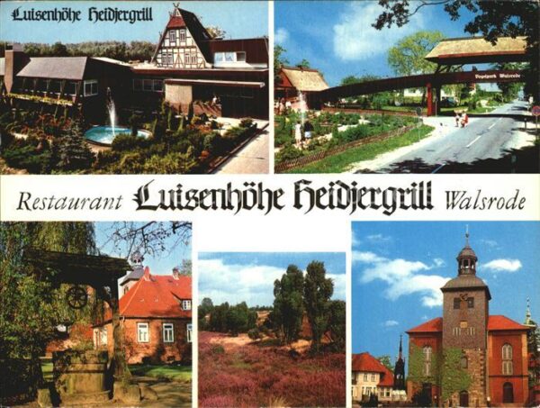 Walsrode Lueneburger Heide Luisenhöhe Heidjergrill