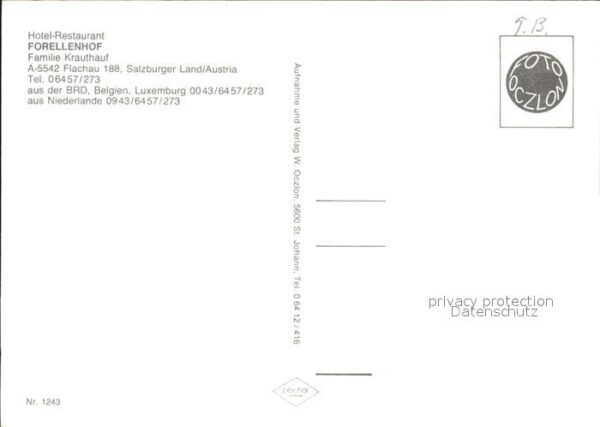 Flachau Hotel Restaurant Forellenhof – Bild 2