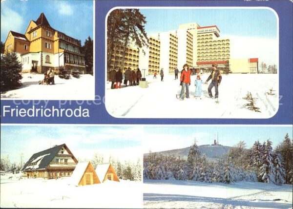 Friedrichroda Spießberghaus Erholungshaus August Bebe