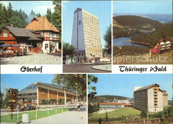 Oberhof Thueringen Erholungsheime Obere Schweizerhütte und