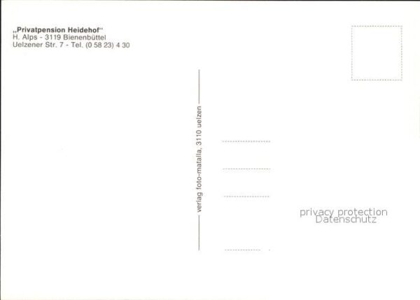 Bienenbuettel Privatpension Heidehof – Bild 2