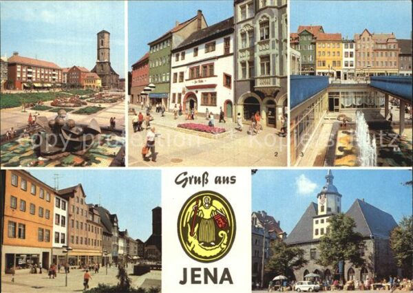 Jena Thueringen Platz der Kosmonauten Johannisstrasse R