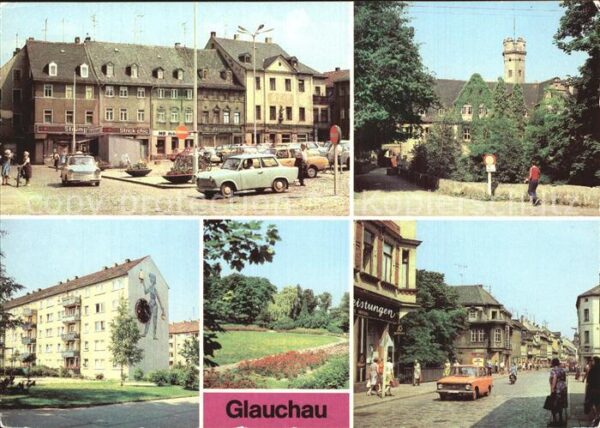 Glauchau Markt Schloß-Forderglauchau Rosarium