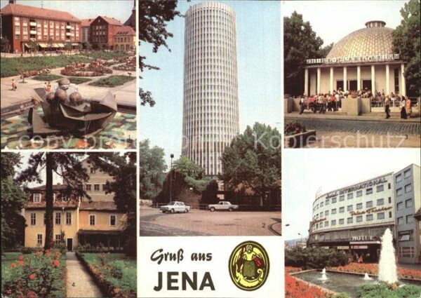 Jena Thueringen Schillerhaus Zeiss-Planetarium Interhot