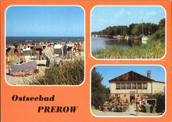 Prerow Ostseebad Strand Seglerhafen Milchbar
