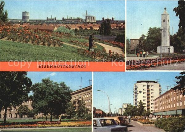 Eisenhuettenstadt Rosenhügel Pawlowallee Leninallee