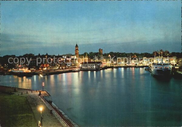 Haelsingborg Motiv fran Hamnen