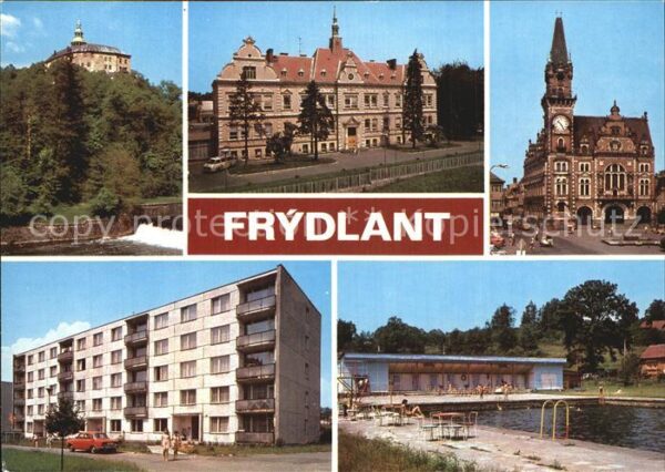 Frydlant Freibad Gebäude